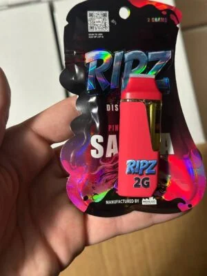 Reference image for RIPZ disposable vape information